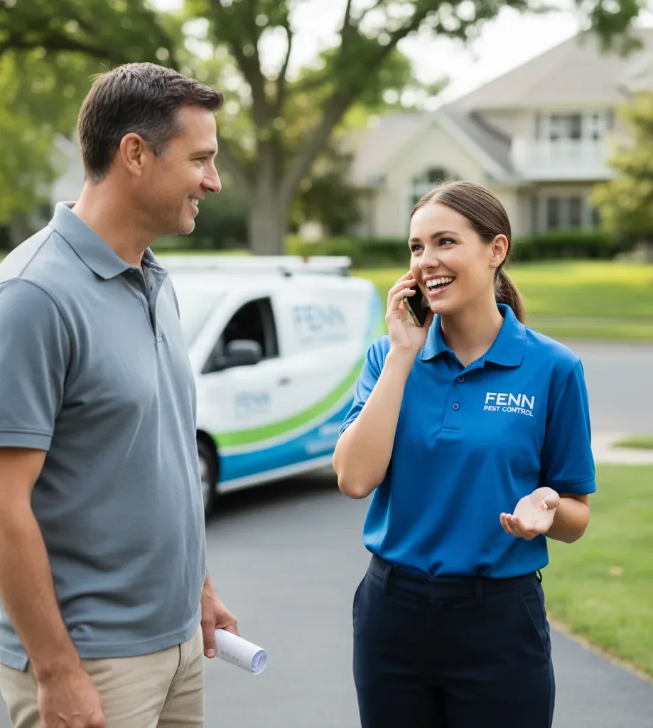 Fenn Pest Control customer support in Colonia